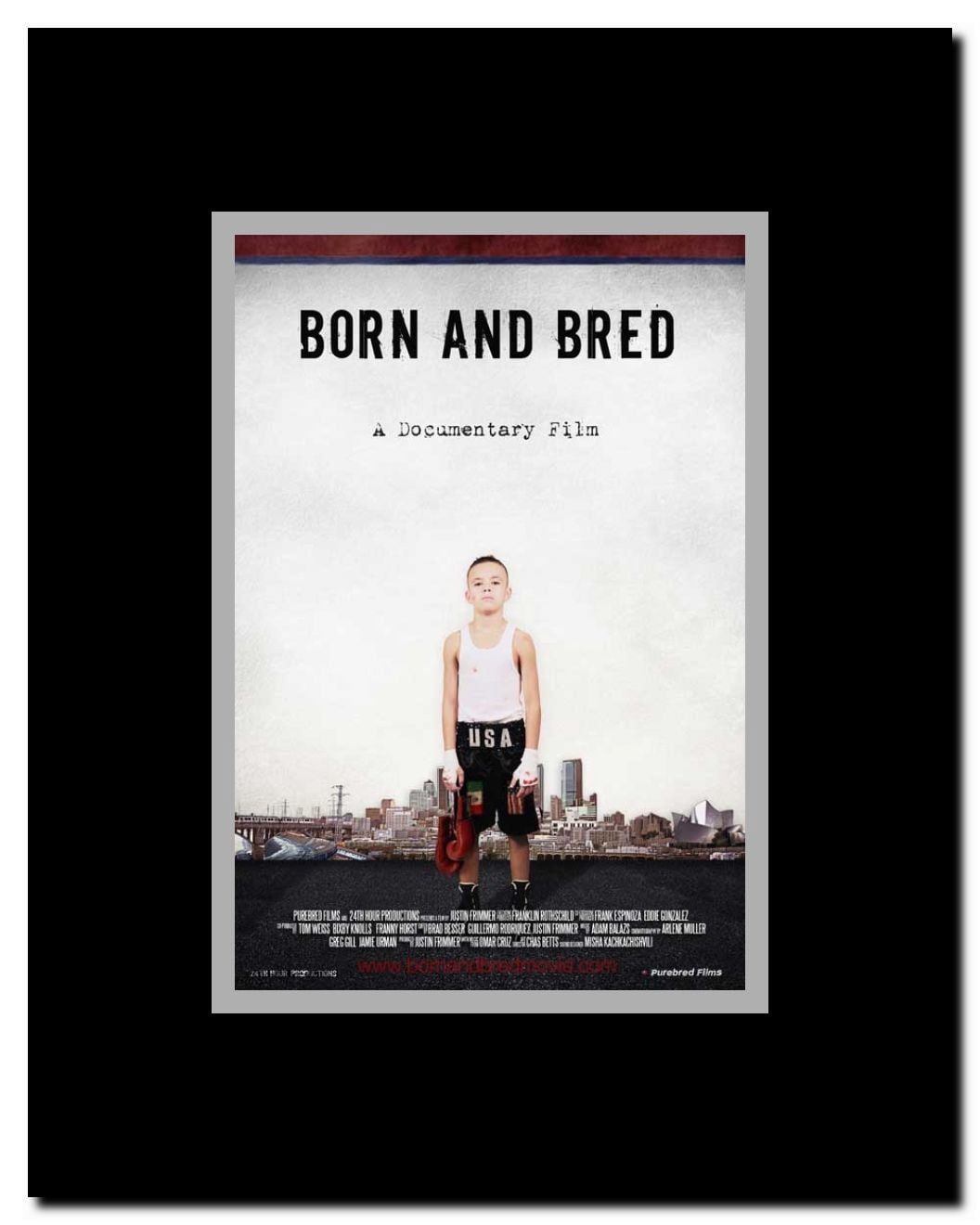 Born and Bred Framed Movie Poster