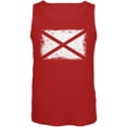 thumbnail image 1 of Born and Raised Alabama State Flag Mens Tank Top Red X-LG, 1 of 1