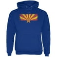 thumbnail image 1 of Born and Raised Arizona State Flag Mens Hoodie Deep Royal MD, 1 of 1