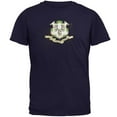 thumbnail image 1 of Born and Raised Connecticut State Flag Mens T Shirt, 1 of 1