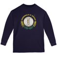 thumbnail image 1 of Born and Raised Kentucky State Flag Youth Long Sleeve T Shirt Navy YSM, 1 of 1