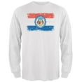 thumbnail image 1 of Born and Raised Missouri State Flag Mens Long Sleeve T Shirt White 2XL, 1 of 1