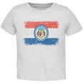 thumbnail image 1 of Born and Raised Missouri State Flag Toddler T Shirt White 4T, 1 of 1