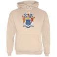 thumbnail image 1 of Born and Raised New Jersey State Flag Mens Hoodie Sand MD, 1 of 1