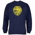 thumbnail image 1 of Born and Raised Oregon State Flag Mens Sweatshirt Navy 2XL, 1 of 1