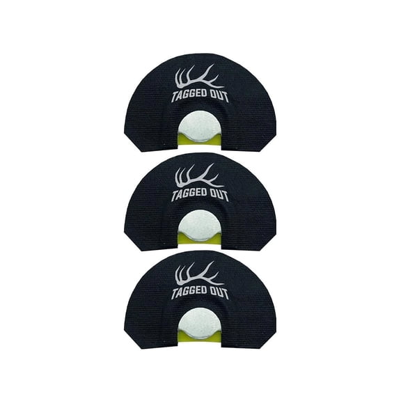 Born and Raised Outdoors Tagged Out Diaphragm Elk Call 3PK