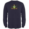 thumbnail image 1 of Born and Raised Pennsylvania State Flag Mens Long Sleeve T Shirt Navy LG, 1 of 1