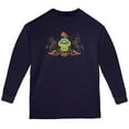 thumbnail image 1 of Born and Raised Pennsylvania State Flag Youth Long Sleeve T Shirt Navy YLG, 1 of 1