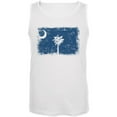 thumbnail image 1 of Born and Raised South Carolina State Flag Mens Tank Top, 1 of 1