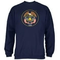 thumbnail image 1 of Born and Raised Utah State Flag Mens Sweatshirt Navy SM, 1 of 1