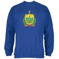 thumbnail image 1 of Born and Raised Vermont State Flag Mens Sweatshirt Royal 2XL, 1 of 1