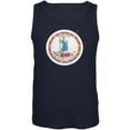 thumbnail image 1 of Born and Raised Virginia State Flag Mens Tank Top Navy SM, 1 of 1