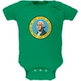 thumbnail image 1 of Born and Raised Washington State Flag Soft Baby One Piece Kelly Green 0-3 M, 1 of 1