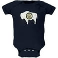 thumbnail image 1 of Born and Raised Wyoming State Flag Soft Baby One Piece Navy 3-6 M, 1 of 1