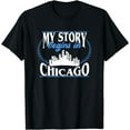 thumbnail image 1 of Born in Chicago T-Shirt, 1 of 3