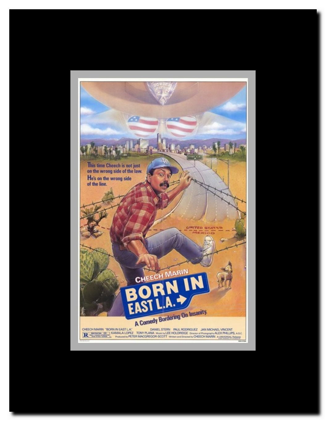 Born in East La Framed Movie Poster