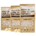 thumbnail image 1 of Born in Long Island Popcorn | Variety Pack (pack of 3), 5 oz | Gluten Free, Non-GMO, Preservative Free, Organic Ingredients., 1 of 11