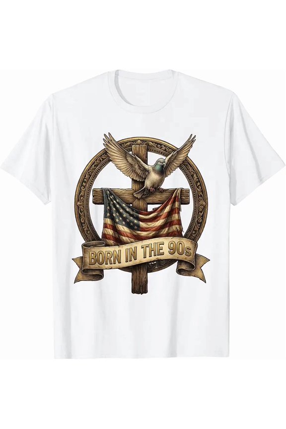 Born in the 90s Retro Band Music Design T-Shirt