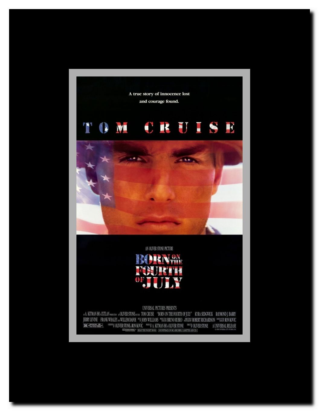 Born on the Fourth of July Framed Movie Poster