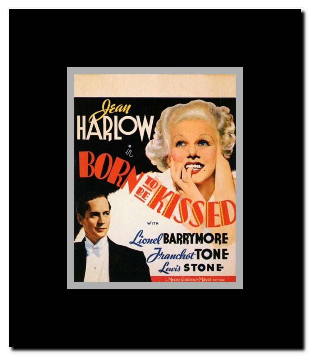 Born to Be Kissed Framed Movie Poster