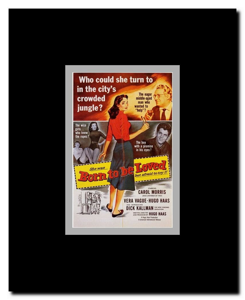 Born to Be Loved Framed Movie Poster
