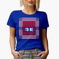 thumbnail image 1 of Born to Be Original Quote, Royal Blue T-Shirt, Large, 1 of 5