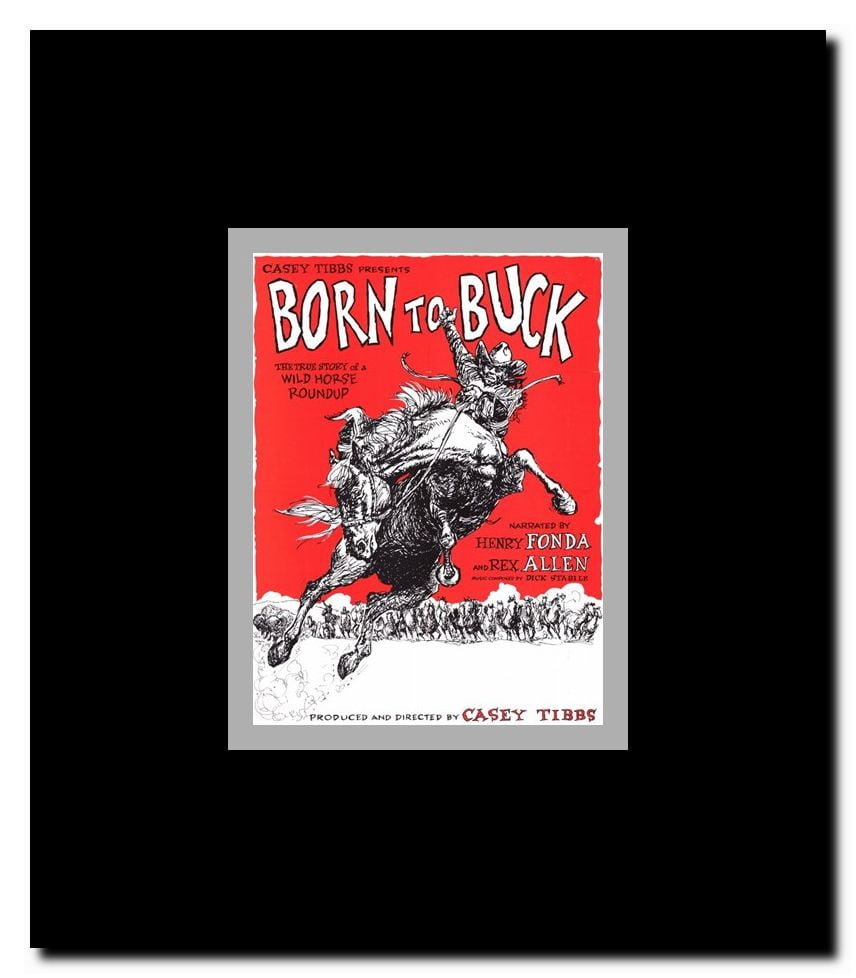 Born to Buck Framed Movie Poster