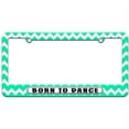 thumbnail image 1 of Born to Dance License Plate Tag Frame, Multiple Colors, 1 of 1