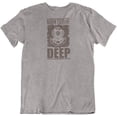 thumbnail image 1 of Born to Dive Deep. Cool T-Shirt Gifts for Divers, Swimmers, Men and Women Light Grey, 1 of 8