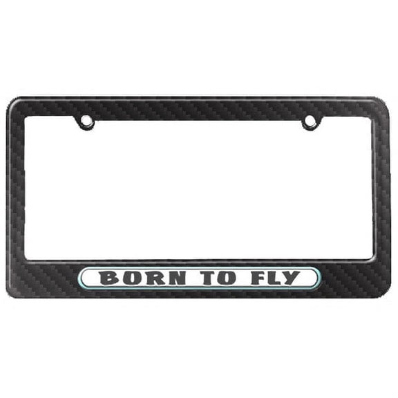 Born to Fly License Plate Frame
