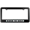 thumbnail image 1 of Born to Golf License Plate Frame, 1 of 1