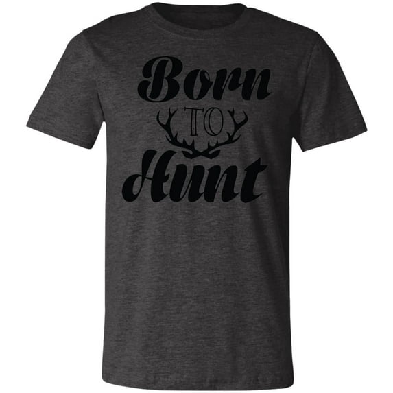Born to Hunt Antlers Hunter T-Shirt