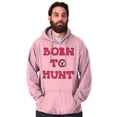 thumbnail image 1 of Born to Hunt Crosshairs Deer Buck Hoodie Sweatshirt Women Men Brisco Brands 3X, 1 of 6