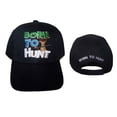 thumbnail image 1 of Born to Hunt Deer Hunting Embroidered Baseball Caps Hats - Uni-Sex Style -- FREE  USA  Shipping--   (HUNTCAP106), 1 of 1