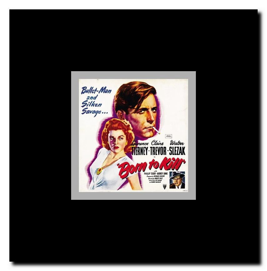 Born to Kill Framed Movie Poster