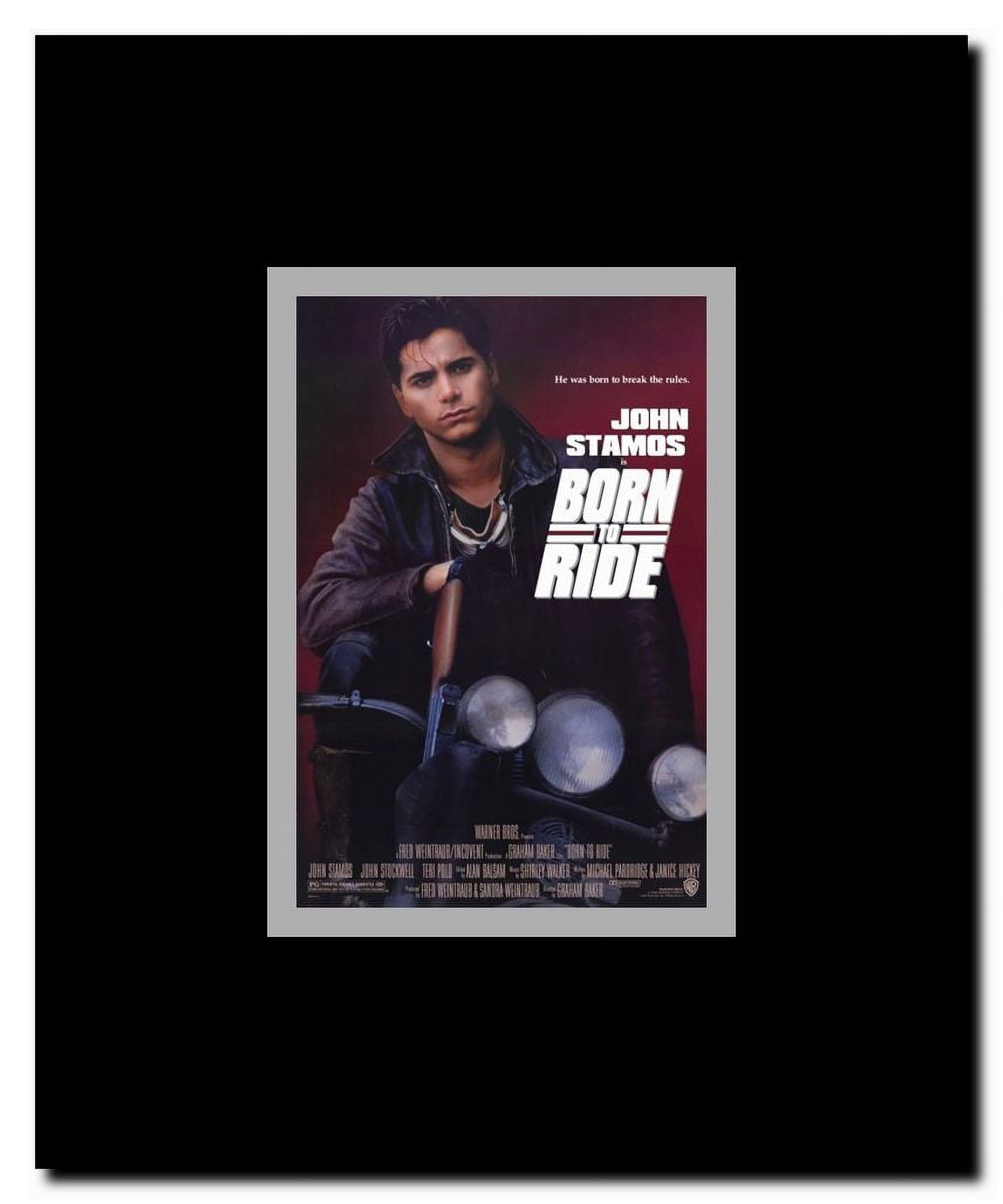 Born to Ride Framed Movie Poster