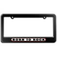thumbnail image 1 of Born to Rock License Plate Frame, 1 of 1