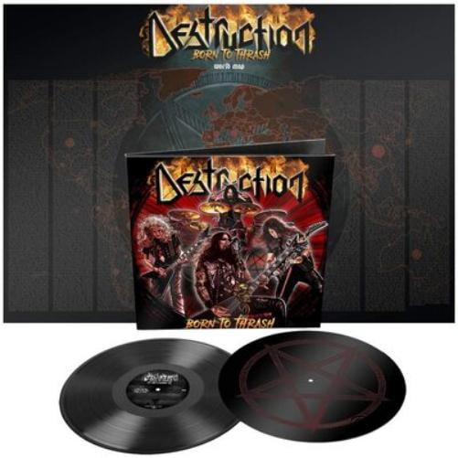 Destruction Born to Thrash (Vinyl Record) 12" Album (Gatefold Cover)