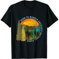 thumbnail image 1 of Born to Wander Americas National Parks Vintage T-Shirt, 1 of 3
