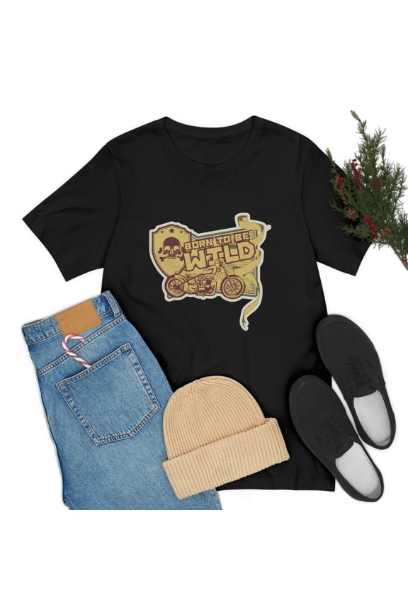 Born to be Wild Urban Style Unisex Jersey Short Sleeve Tee