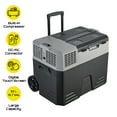 thumbnail image 1 of BornTech 52 Liter Portable Electric Cooler for Car Freezer Compressor Mini Refrigerator Fridge for RV Boat, 1 of 6