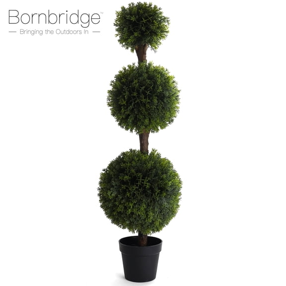 Bornbridge Artificial 4' Topiary Ball Tree - Cypress - 1 Pack
