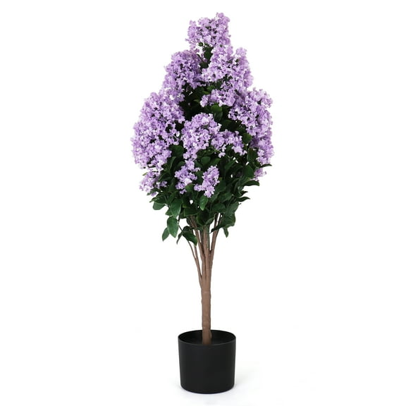 Bornbridge Artificial Potted Hydrangea - Violet - Small