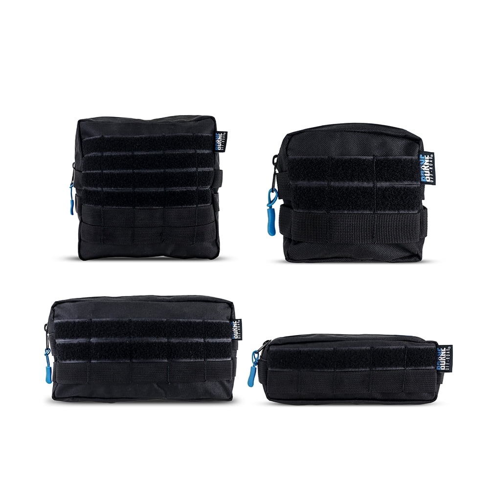 Borne Off-Road Molle Pouch Set  4-Pack