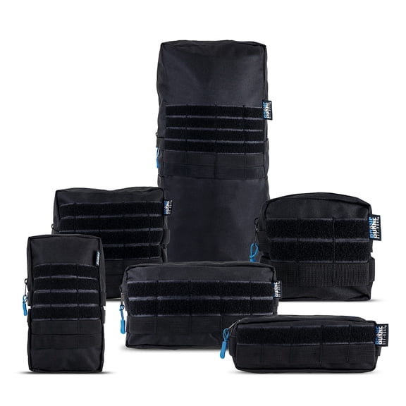 Borne Off-Road Molle Pouch Set  6-Pack