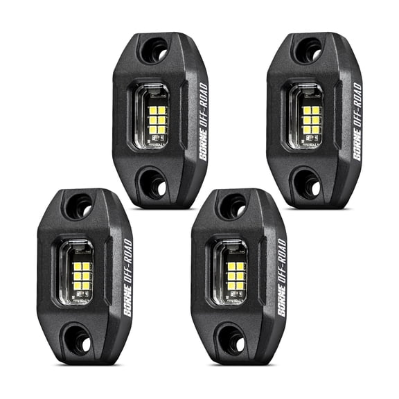 Borne Off-Road Rock Light (4) Long Harness