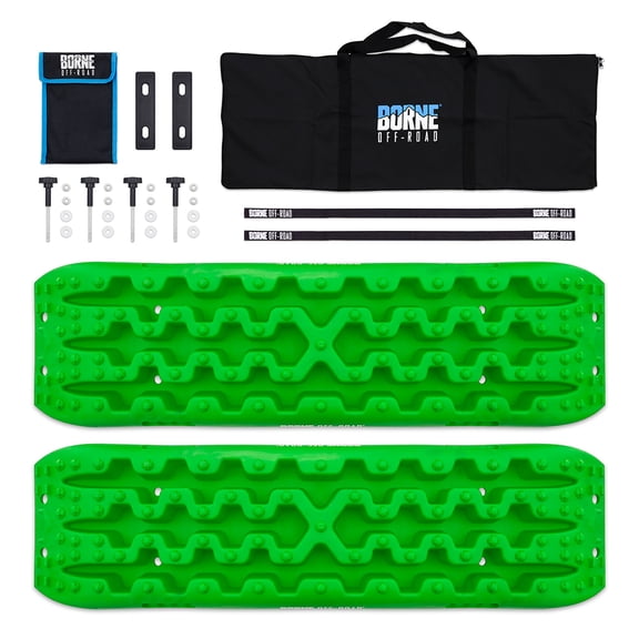 Borne Off-Road Traction Board Set Green