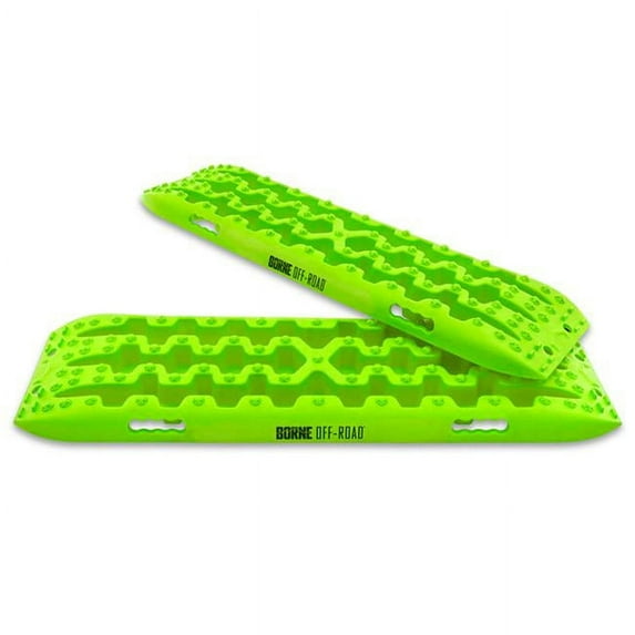 Borne Off-Road Traction Board Set Neon Green