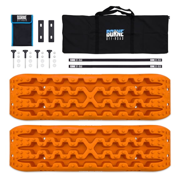 Borne Off-Road Traction Board Set Orange
