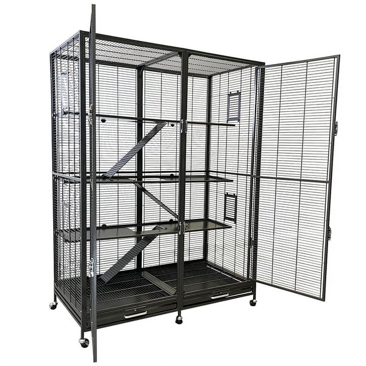 Borneo Cage + Shelf & ladder Set - for Sugar Gliders, Squirrels